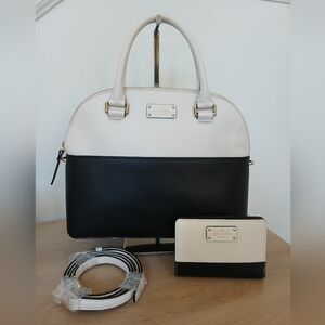 Kate Spade Carli Grove Street with match wallet